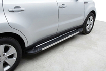 Kia Soul II 2013-2018 Estribos Laterales RedLine V1 (2 uds., Aluminio) foto 1