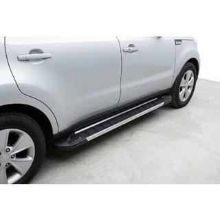 Estribos Laterales RedLine V1 (2 uds., Aluminio) Kia Soul II 2013-2018 foto 1