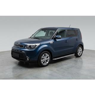 Estribos Laterales Maydos V1 (2 uds., Aluminio y Acero Inoxidable) Kia Soul II 2013-2018 foto 1