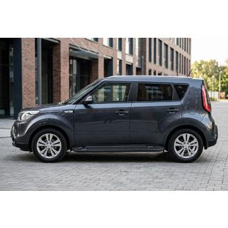 Estribos Laterales RedLine Black (2 uds., Aluminio) Kia Soul II 2013-2018 foto 1