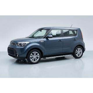Estribos Laterales BlackLine (2 uds, Aluminio) Kia Soul II 2013-2018 foto 1