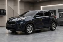 Kia Sportage 2015-2021 Estribos Laterales Allmond Black (2 uds., Aluminio) foto 1