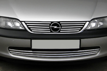 Opel Vectra B 1995-2002 Cubiertas de Parrilla Cromadas (Acero Inoxidable) foto 1