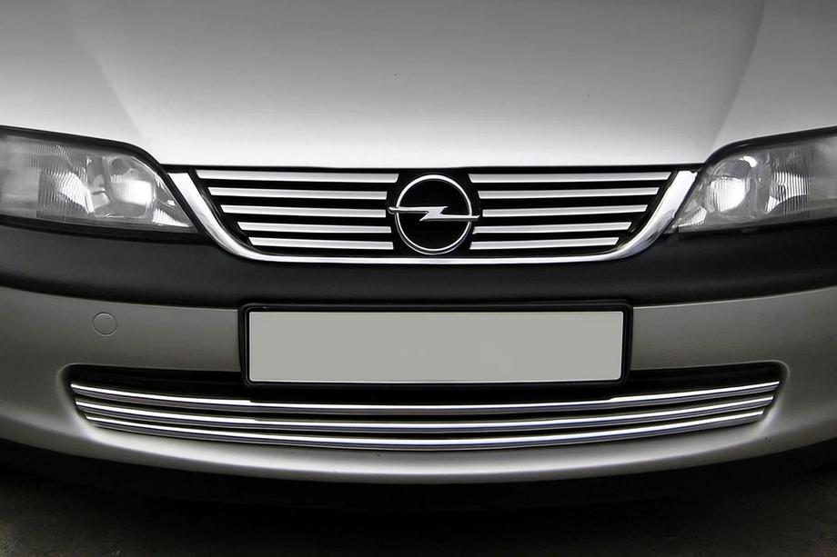 Opel Vectra B 1995-2002 Cubiertas de Parrilla Cromadas (Acero Inoxidable) Image