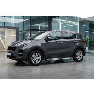 Estribos Laterales Rainbow (2 uds., Aluminio) Kia Sportage 2015-2021 foto 1