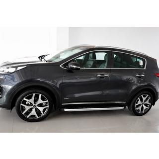 Estribos Laterales Fullmond (2 uds., Aluminio) Kia Sportage 2015-2021 foto 1