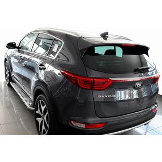 Estribos Laterales Maydos V2 (2 uds., Aluminio y Acero Inoxidable) Kia Sportage 2015-2021 foto 1