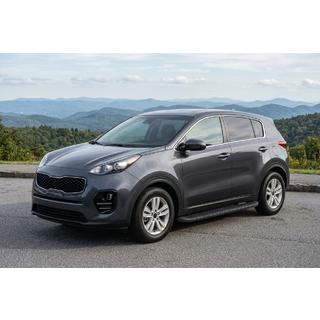Estribos Laterales Tayga Black (2 uds., Aluminio) Kia Sportage 2015-2021 foto 1