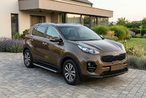 Kia Sportage 2015-2021 Estribos Laterales Maya V1 (2 uds., Aluminio) foto 1