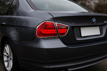 BMW 3 Series E90/E91 2005-2011 Cubiertas cromadas para pilotos traseros (2 uds., plástico) foto 1