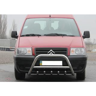 Defensa Delantera WT003 (Acero Inoxidable) Fiat Scudo 1996-2007 foto 3
