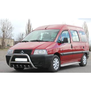 Defensa Delantera WT003 (Acero Inoxidable) Fiat Scudo 1996-2007 foto 4