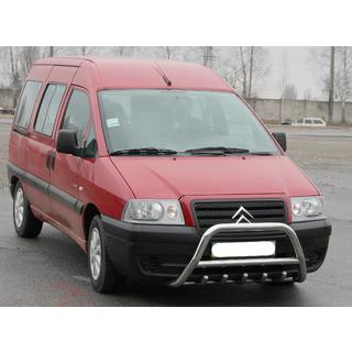 Defensa Delantera WT003 (Acero Inoxidable) Fiat Scudo 1996-2007 foto 1