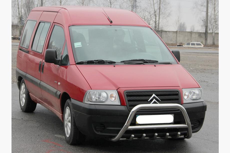 Fiat Scudo 1996-2007 Defensa Delantera WT003 (Acero Inoxidable) Image