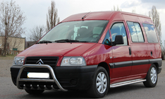 Citroen Jumpy 1996-2007 Defensa Delantera WT003 (Acero Inoxidable) foto 3