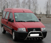 Citroen Jumpy 1996-2007 Defensa Delantera WT003 (Acero Inoxidable) foto 2