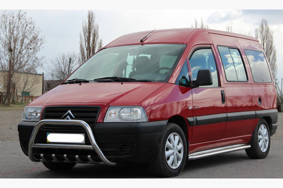 Citroen Jumpy 1996-2007 Defensa Delantera WT003 (Acero Inoxidable) Foto 3
