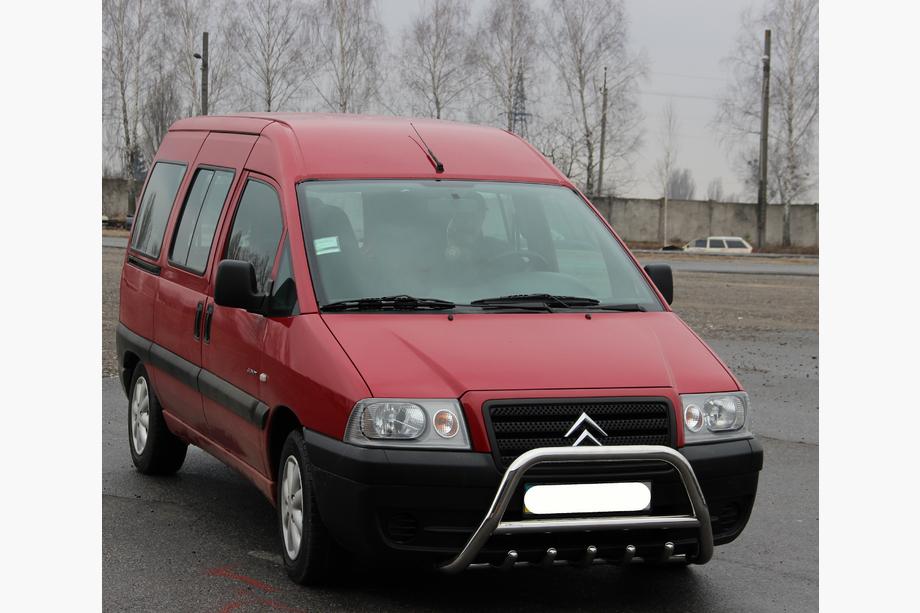 Citroen Jumpy 1996-2007 Defensa Delantera WT003 (Acero Inoxidable) Foto 2