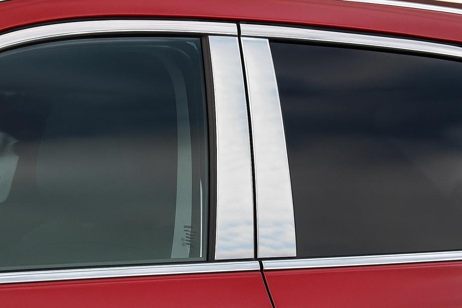 Nissan Qashqai 2014-2021 Cubiertas Cromadas para Pilares de Puerta (4 uds, Acero Inoxidable) Image
