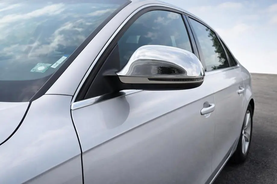 Audi A5 2007-2015 Cubiertas de Espejos 2007-2009 (2 uds, Acero Inoxidable) Image