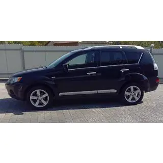 Molduras de ventanas acero inoxidable (8 uds) Mitsubishi Outlander 2006-2012 foto 1