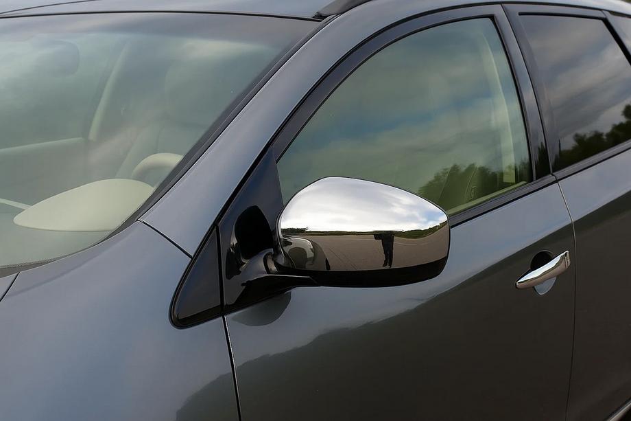 Nissan Murano 2002-2008 Cubiertas de Espejos Acero Inoxidable (2008-2010, 2 uds) Image