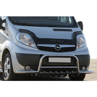 Defensa delantera con barras laterales Exclusive (acero inoxidable) foto 3