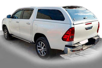 Toyota Hilux 2015- Estribos Laterales Rainbow (2 uds., Aluminio) foto 3