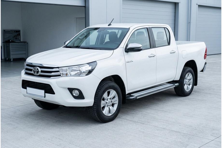 Toyota Hilux 2015- Estribos Laterales Rainbow (2 uds., Aluminio) Image