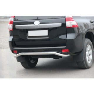 Barra Trasera AK008 (Acero Inoxidable) Toyota Land Cruiser Prado 150 2009-2023 foto 4
