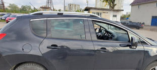 Peugeot 3008 2008-2016 Barras de Techo Skyport GREY foto 1