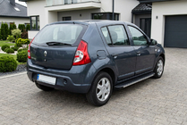 Dacia Sandero 2007-2013 Estribos Laterales Maya V1 (2 uds., Aluminio) foto 1