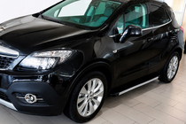 Opel Mokka 2012-2021 Estribos Laterales Maya V1 (2 uds., Aluminio) foto 3