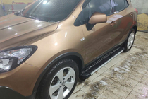 Opel Mokka 2012-2021 Estribos Laterales Maya V1 (2 uds., Aluminio) foto 2