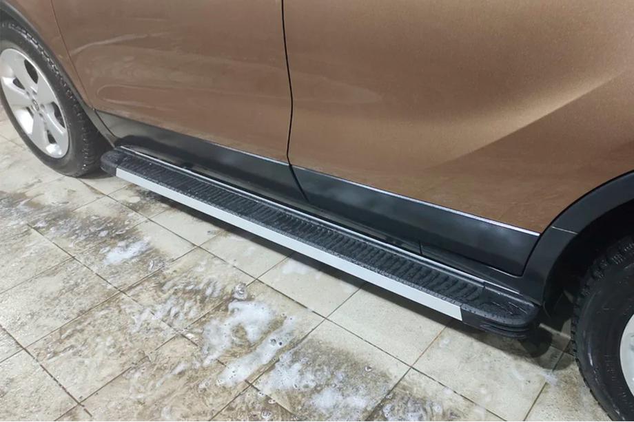 Opel Mokka 2012-2021 Estribos Laterales Maya V1 (2 uds., Aluminio) Image