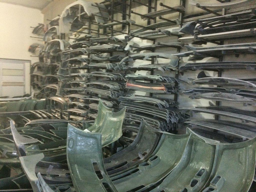 La producción de tuning de fibra de vidrio