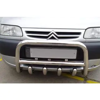 Defensa Delantera QT006 (Acero Inoxidable)