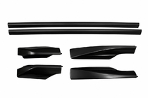 Toyota Rav 4 2006-2013 Barras longitudinales de techo OEM negras (aluminio) foto 5