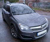 Opel Astra H 2004-2013 Barras de techo de aluminio (Caravan, cromo) foto 1