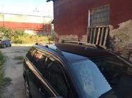 Opel Astra H 2004-2013 Barras de techo de aluminio (Caravan, cromo) foto 8