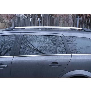 Barras de techo de aluminio (Caravan, cromo) Opel Astra H 2004-2013 foto 3