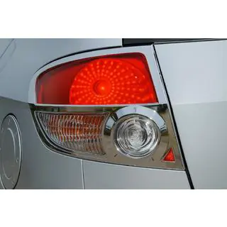 Cubiertas cromadas para pilotos traseros (2 uds., plástico)