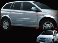 SsangYong Kyron 2005-2014 Molduras para pasos de rueda foto 3