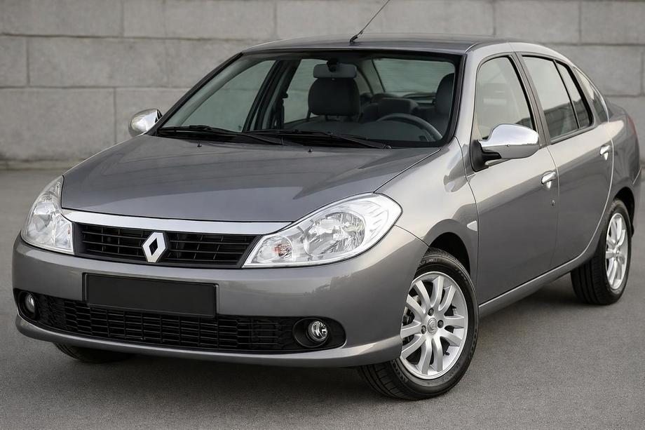 Renault Symbol 2008-2013 Cubiertas de Espejos (2 uds, Acero Inoxidable) Image