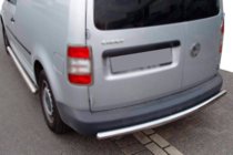Volkswagen Caddy 2004-2010 Barra trasera (1 ud, acero inoxidable) foto 2