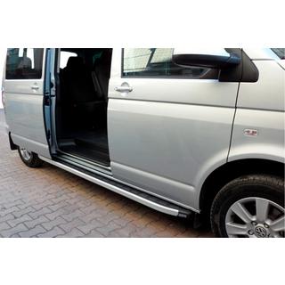 Estribos laterales Fullmond (2 uds., aluminio) Volkswagen T4 Transporter 1990-2003 foto 1