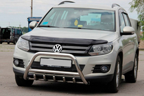 Volkswagen Tiguan 2007-2016 Defensa Delantera WT003 (Acero Inoxidable) foto 3