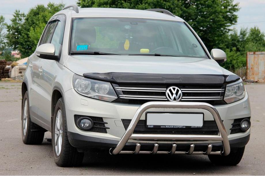 Volkswagen Tiguan 2007-2016 Defensa Delantera WT003 (Acero Inoxidable) Image