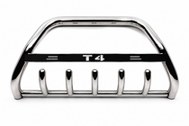 Volkswagen T4 Caravelle/Multivan 1990–2003 Defensa Delantera WT004 Acero Inoxidable foto 1