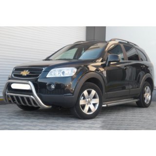 Defensa Delantera WT002 (Acero Inoxidable) Chevrolet Captiva 2006-2019 foto 2